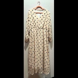 Polkadot Ivory Dress